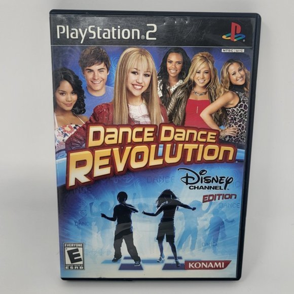 Sony PlayStation PS2 Dance‎ Dance Revolution Disney Channel Edition Bundle